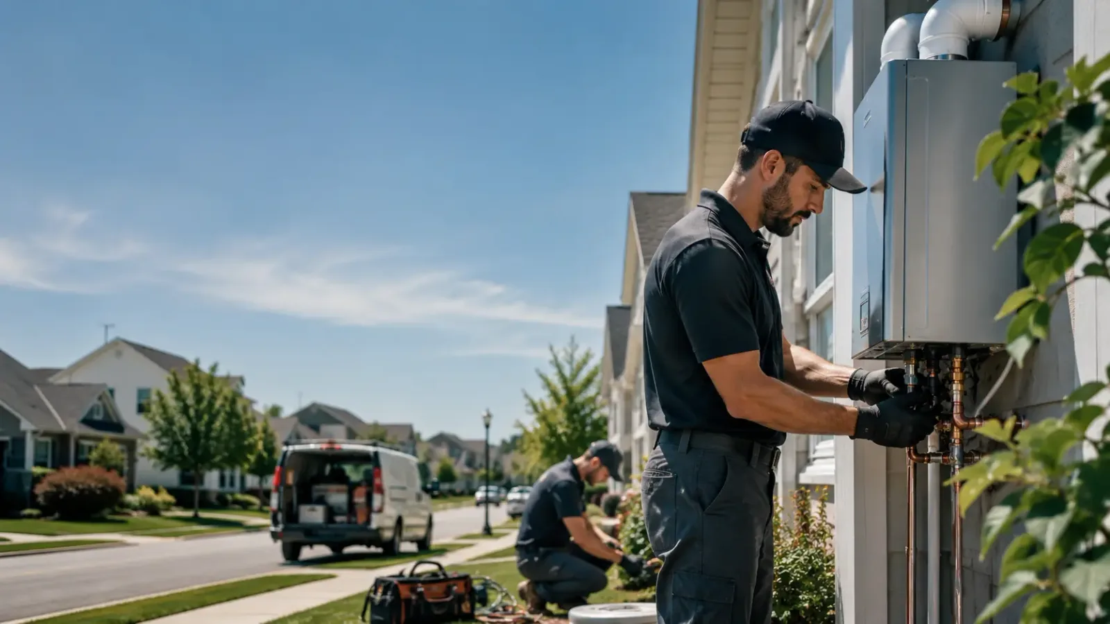 Tankless Water Heater Installation in Gem, KS